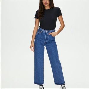 Levi’s Ribcage Ankle Georgie Wash